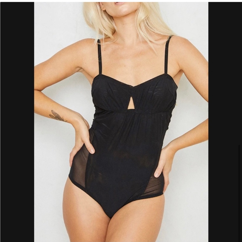 Revolve x We Are HAH Under The Wire Black Bodysuit - Picture 7 of 11